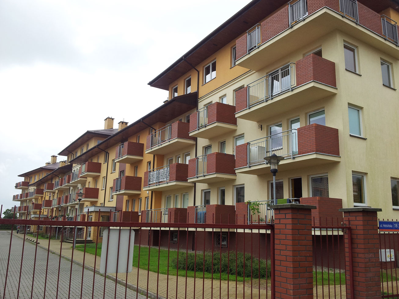 mieszkania Kołobrzeg obiekt wykończony zewnątrz 1