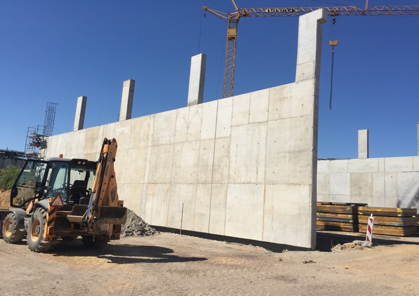 magazyn Szczecin konstrukcja betonowa zewnątrz 3