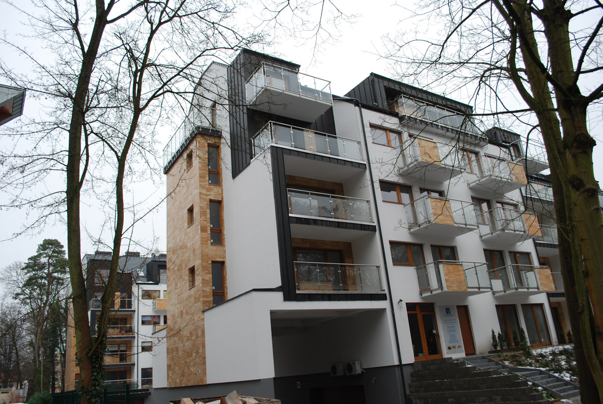 apartamentowiec Świnoujście obiekt wykończony zewnątrz 1