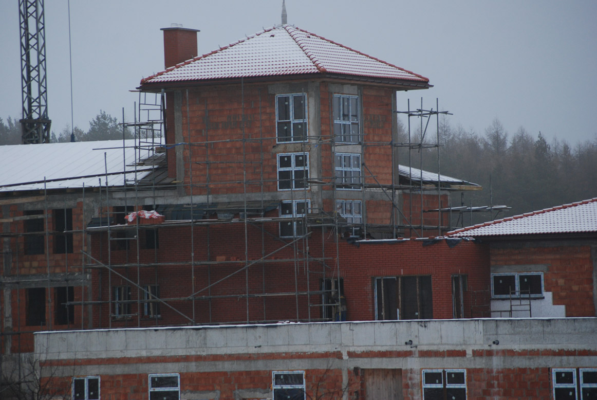 motel Płocin prace wykończeniowe elewacja zewnątrz 2