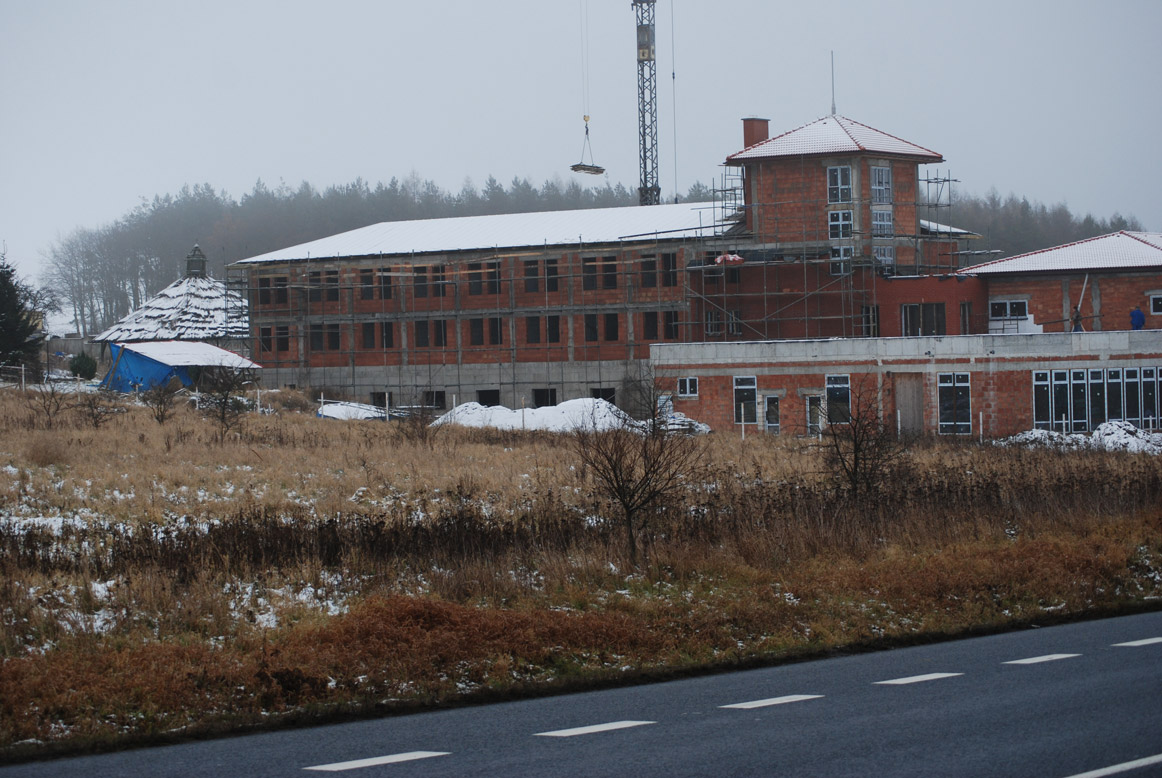 motel Płocin prace wykończeniowe elewacja zewnątrz 3
