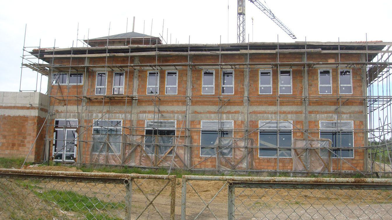 motel Płocin prace wykończeniowe elewacja zewnątrz 6