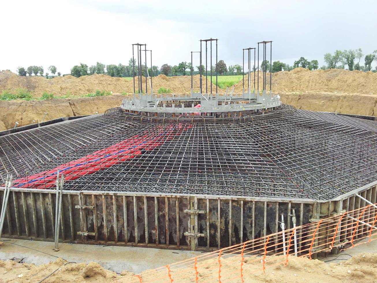 elektrownie wiatrowe Krobia-Ciołkowo konstrukcja stalowa 1