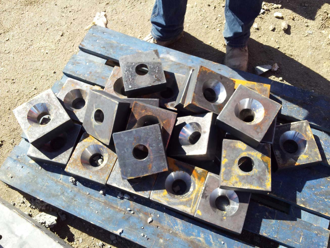 elektrownie wiatrowe Krobia-Ciołkowo stalowy element 2