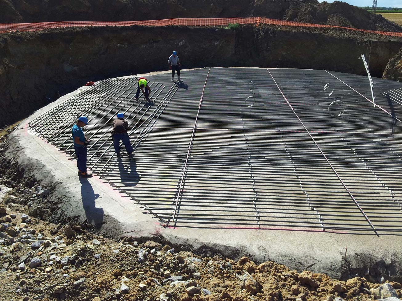 elektrownie wiatrowe Krobia-Ciołkowo konstrukcja stalowa 3